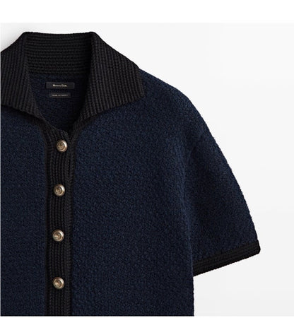 Massimo Dutti Knit Polo (S)